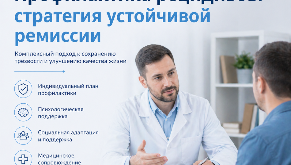 Профилактика рецидивов: стратегия устойчивой ремиссии
