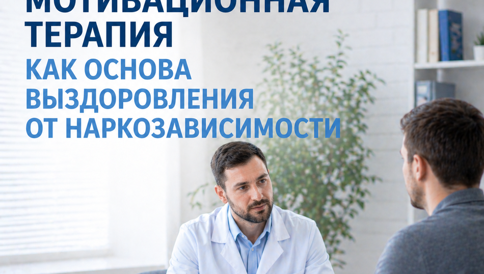 Мотивационная терапия как основа выздоровления от наркозависимости