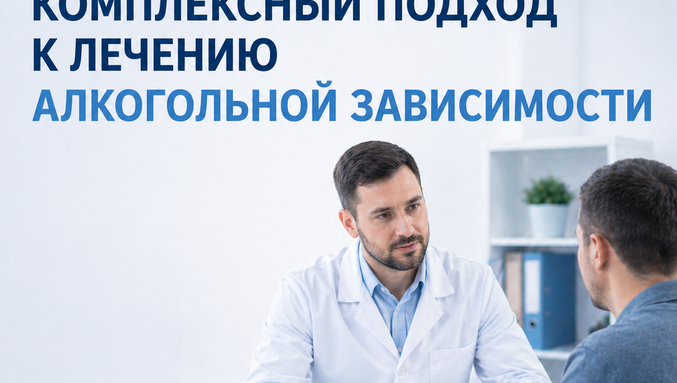 Комплексный подход к лечению алкогольной зависимости